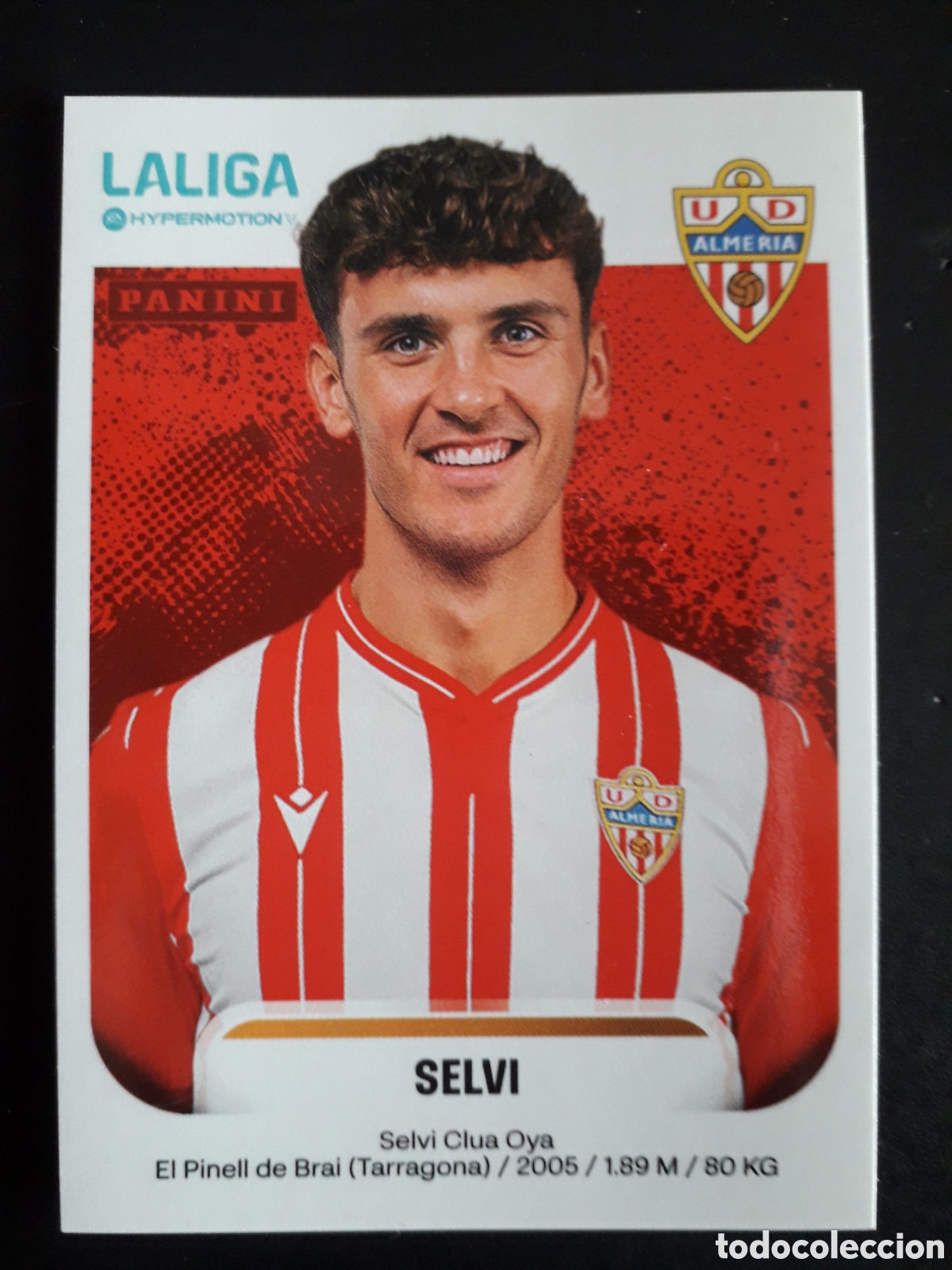 Fu&szlig;ball-Sticker: SELVI ALMER&Iacute;A N&deg; 33 LALIGA HYPERMOTION 25 26 2025 2026 PANINI SIN PEGAR PEDIDO M&Iacute;NIMO 3&euro;