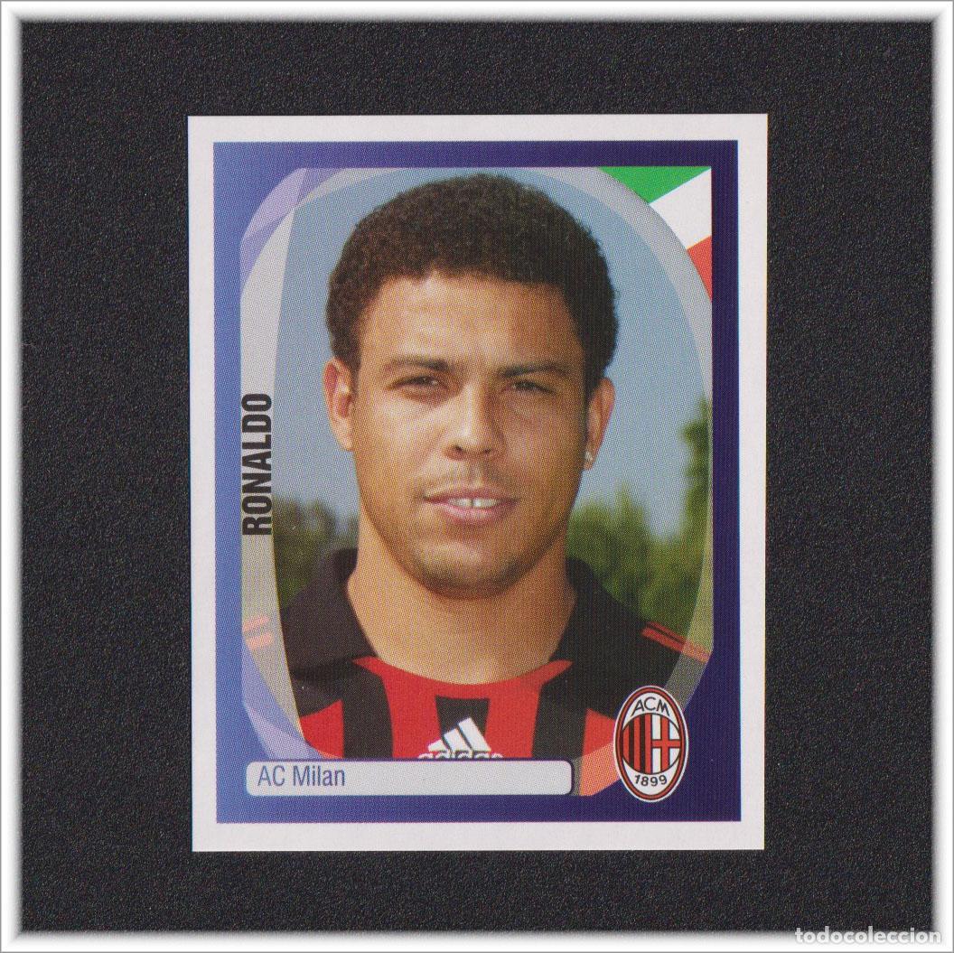 Cromos de f&uacute;tbol: UEFA CHAMPIONS LEAGUE 2007 2008 07 08 PANINI RONALDO NAZARIO 25 AC MILAN COLECCI&Oacute;N LIGA CAMPEONES