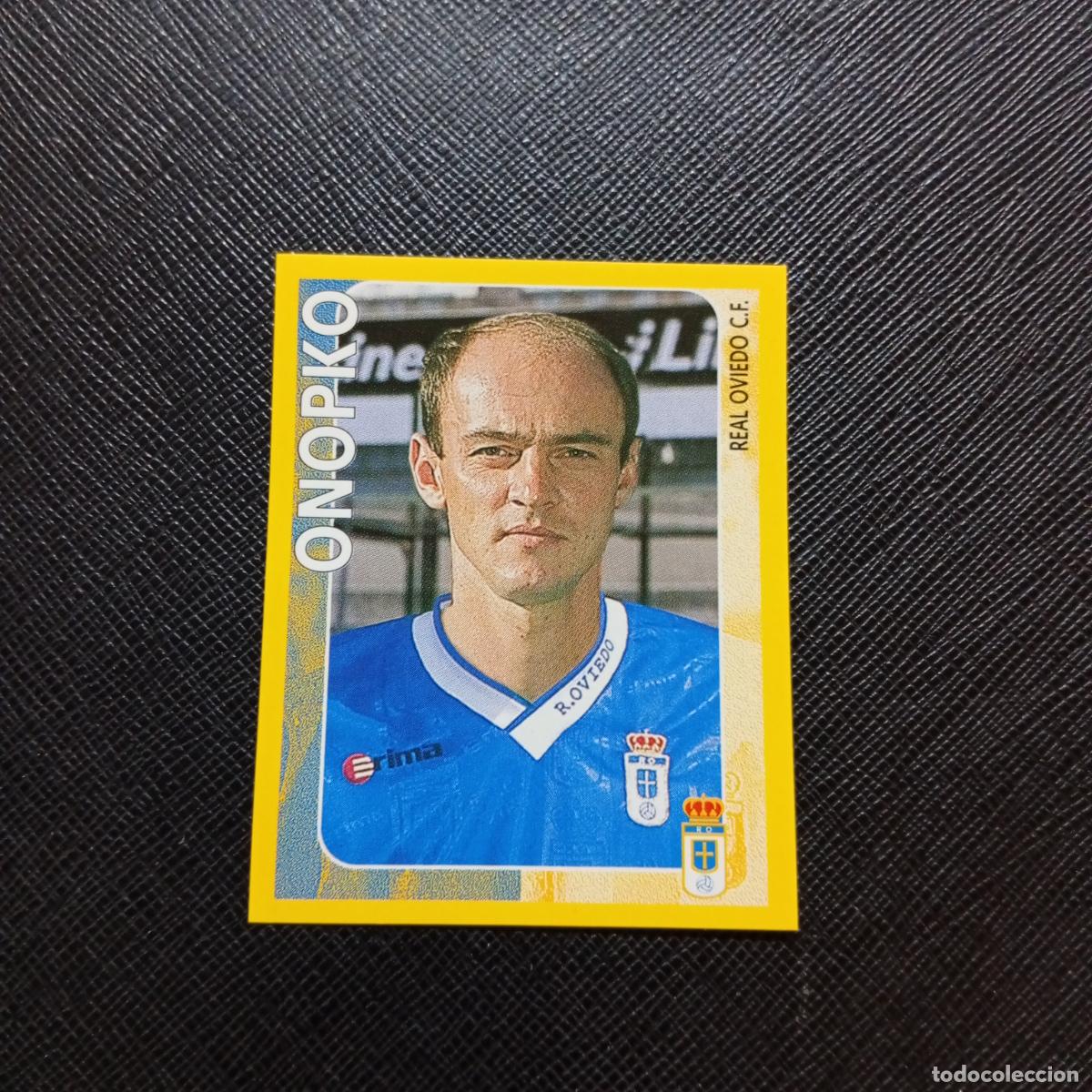 Cromos de f&uacute;tbol: 262 ONOPKO OVIEDO PANINI SUPER CAMPEONATO 1998 1999 FUTBOL 98 99 - SIN PEGAR - A216 PG127