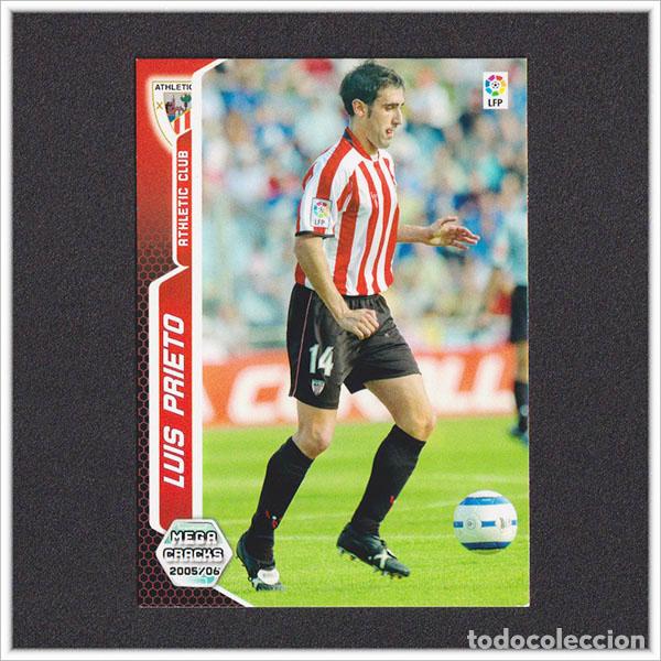 Cromos de f&uacute;tbol: MEGACRACKS 2005 2006 05 06 PANINI LUIS PRIETO 24 ATHLETIC BILBAO LIGA COLECCI&Oacute;N ALBUM MGK