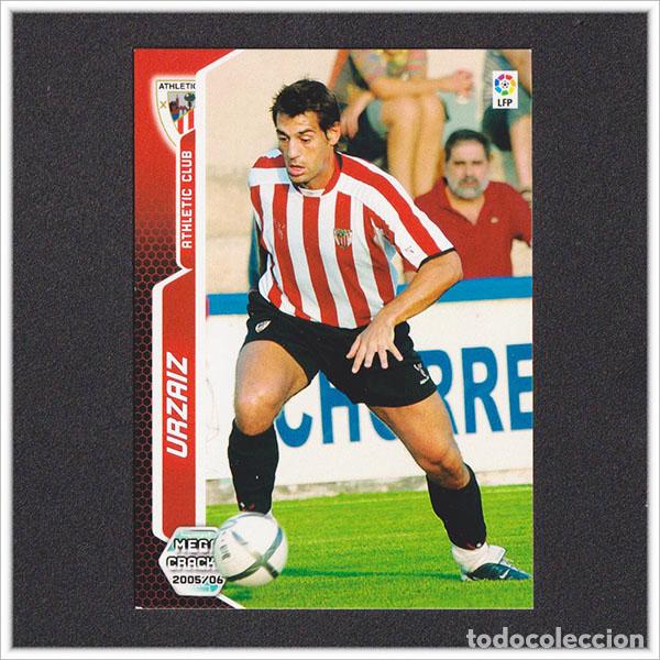 Cromos de f&uacute;tbol: MEGACRACKS 2005 2006 05 06 PANINI URZAIZ 35 ATHLETIC BILBAO LIGA COLECCI&Oacute;N ALBUM MGK