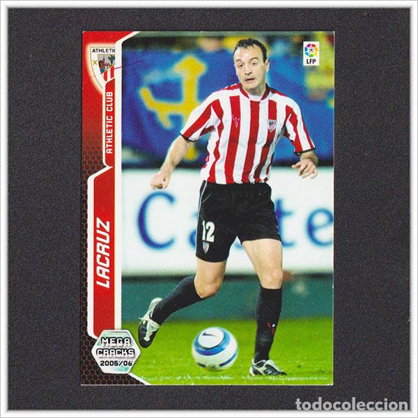 Cromos de f&uacute;tbol: MEGACRACKS 2005 2006 05 06 PANINI LACRUZ 22 ATHLETIC BILBAO LIGA COLECCI&Oacute;N ALBUM MGK