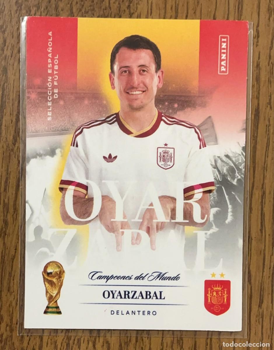 Cromos de f&uacute;tbol: Mikel Oyarzabal #25 Panini Club Pasi&oacute;n Espa&ntilde;a Campeones del Mundo 2026