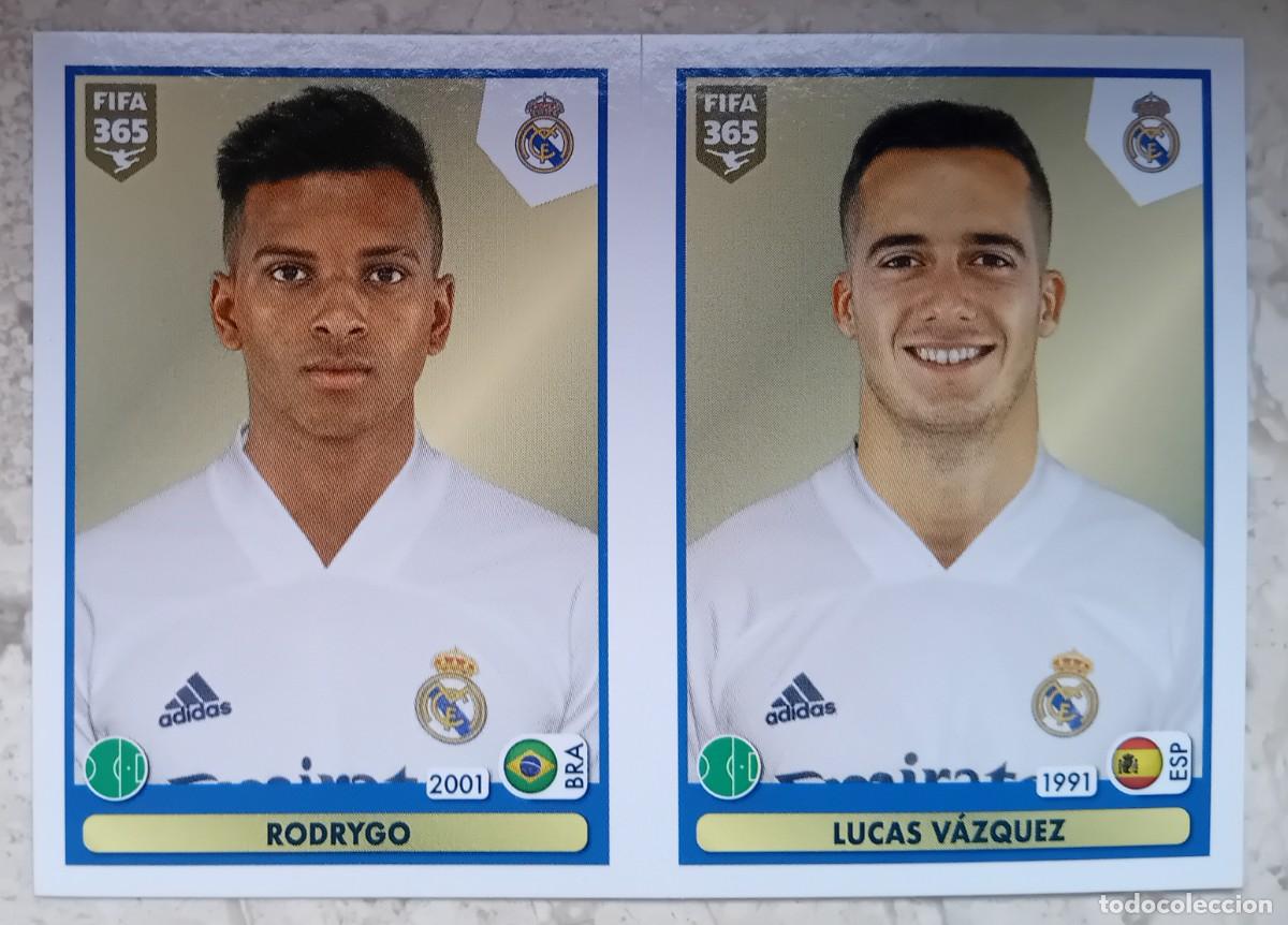 Cromos de f&uacute;tbol: Figurina Panini 2020-21 Cromo Fifa 365 2021 Rodrygo Vazquez Real Madrid n 131