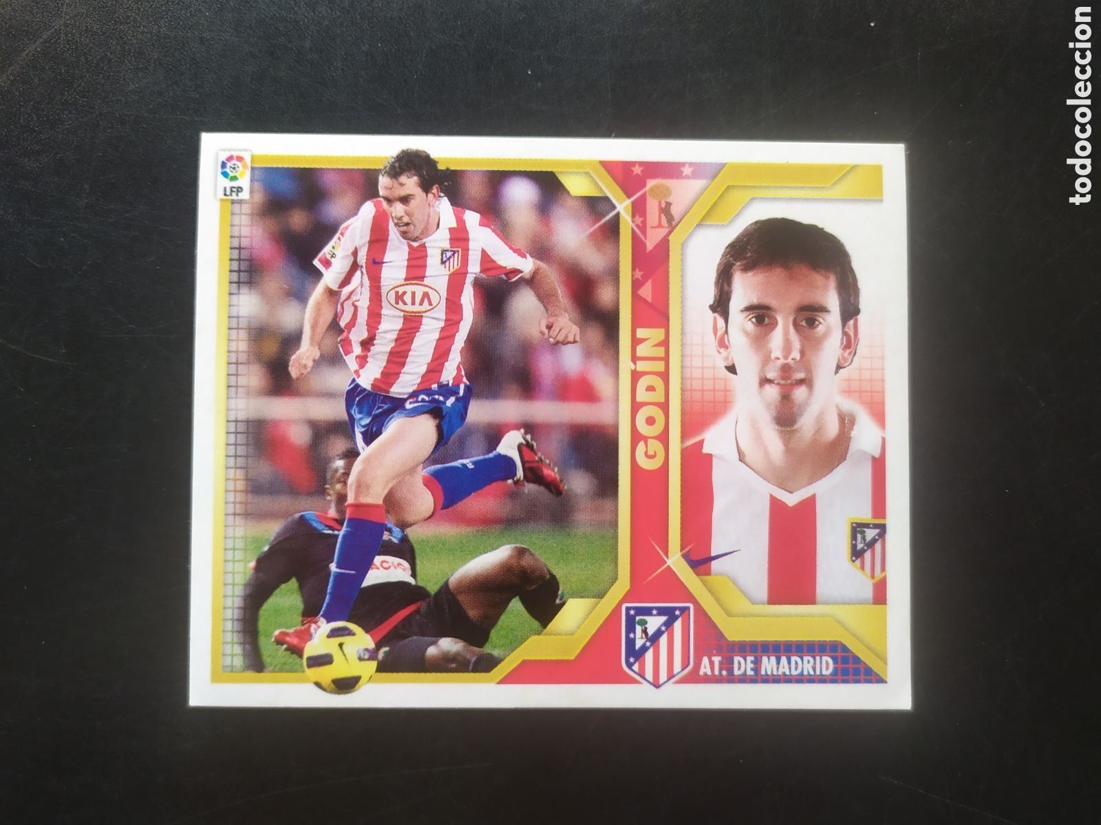 Cartes &agrave; collectionner de Football: Liga este 2011 2012 11 12 panini Godin n&deg; 4 Atl&eacute;tico Madrid