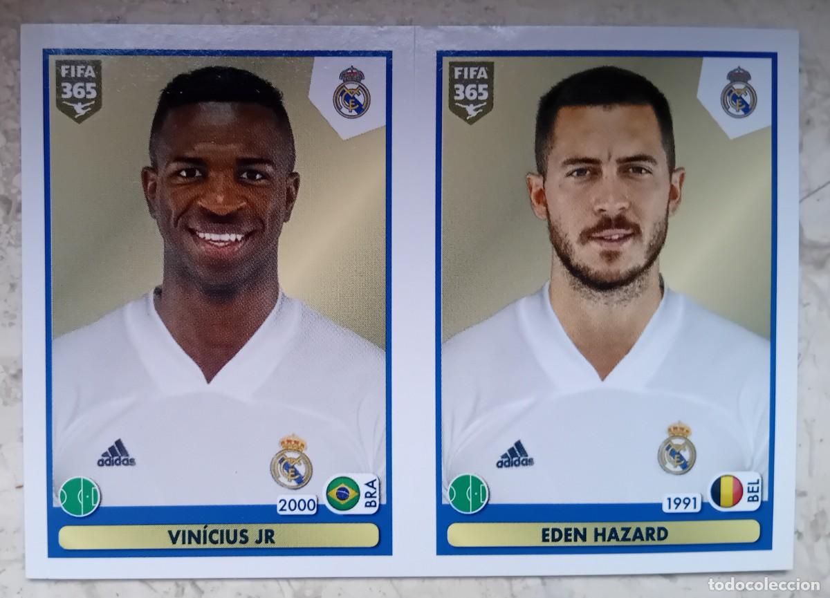 Cromos de f&uacute;tbol: Figurina Panini 2020-21 Cromo Fifa 365 2021 Vinicius Jr Hazard Real Madrid n 132