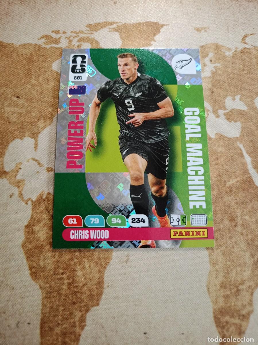 Cartes &agrave; collectionner de Football: Goal Machine 601 CHRIS WOOD Adrenalyn WORLD cup 2026