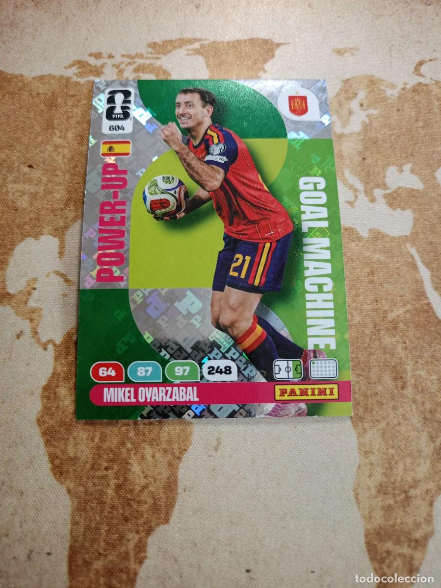 Cartes &agrave; collectionner de Football: Goal Machine 604 MIKEL OYARZABAL Adrenalyn WORLD cup 2026