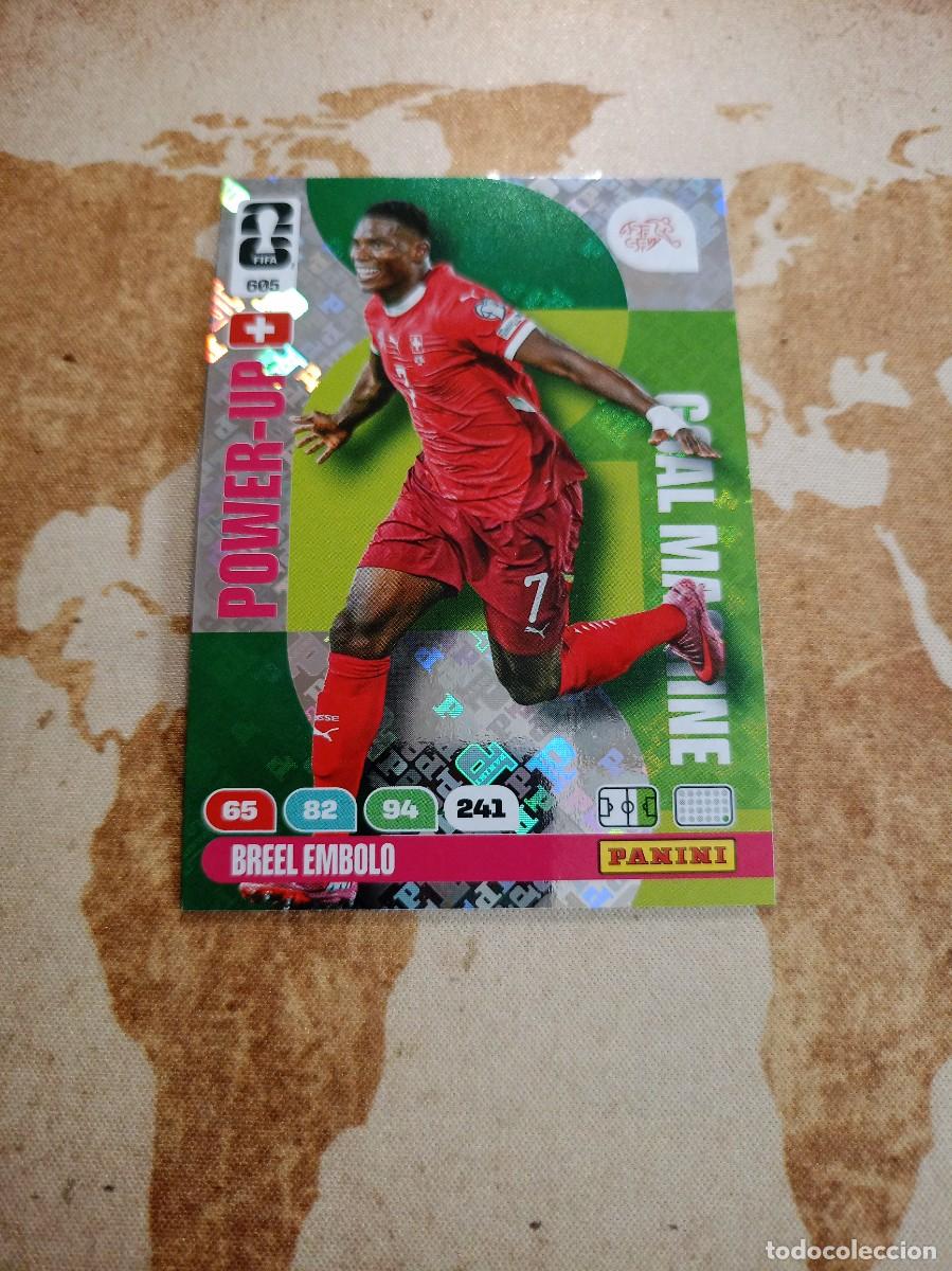 Cartes &agrave; collectionner de Football: Goal Machine 605 BREEL EMBOLO Adrenalyn WORLD cup 2026