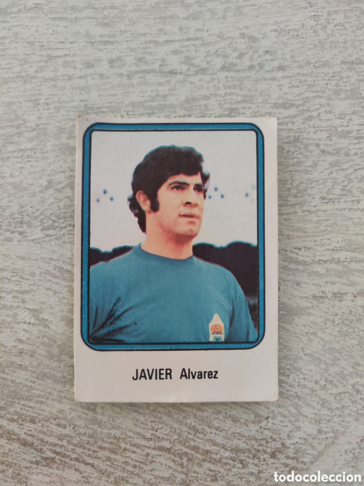 Cromos de Futebol: Vulcano 75 76 1975 1976 sin pegar n&uacute;mero 177 Oviedo Javier