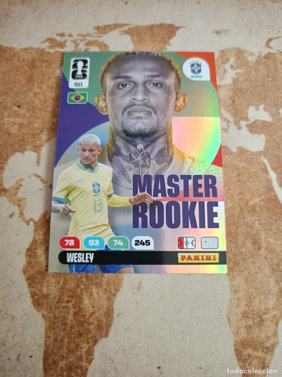 Cromos de Futebol: Master Rookie 611 WESLEY Adrenalyn WORLD cup 2026