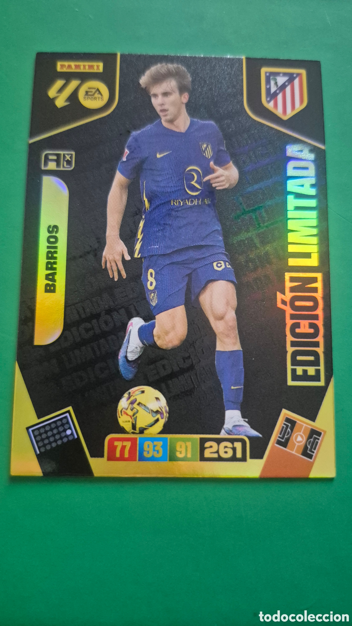 Cromos de Futebol: ADRENALYN XL DREAM BOX 25/26 CARD EDICION LIMITADA BARRIOS AT MADRID # PANINI