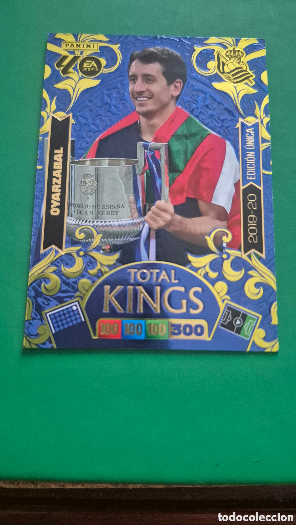 Football Stickers: OYARZABAL 2019-20 DREAM BOX EDICI&Oacute;N &Uacute;NICA REAL SOCIEDAD ADRENALYN 2025 2026 25 26