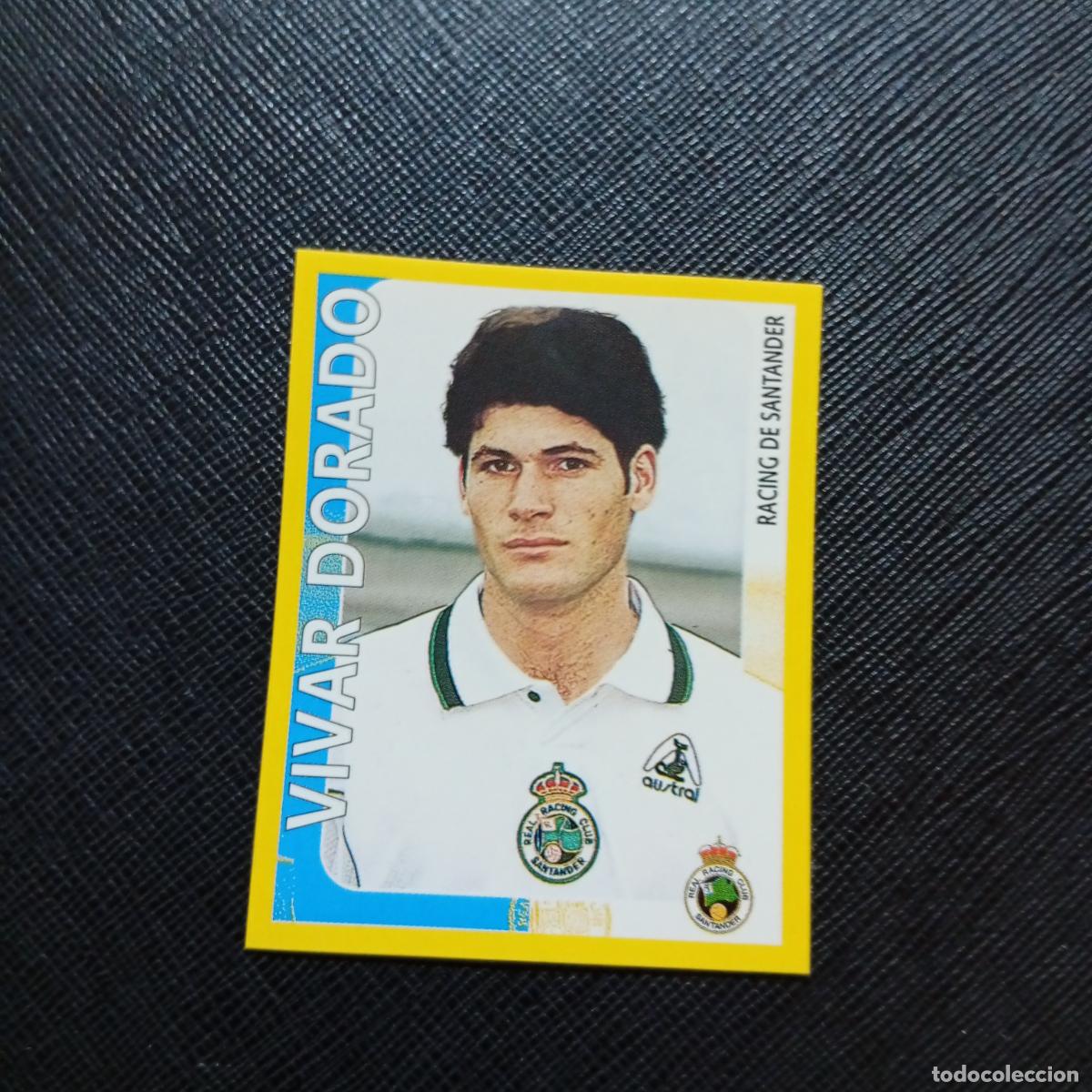 Football Stickers: 292 VIVAR DORADO RACING PANINI SUPER CAMPEONATO 1998 1999 FUTBOL 98 99 - SIN PEGAR - A216 PG136
