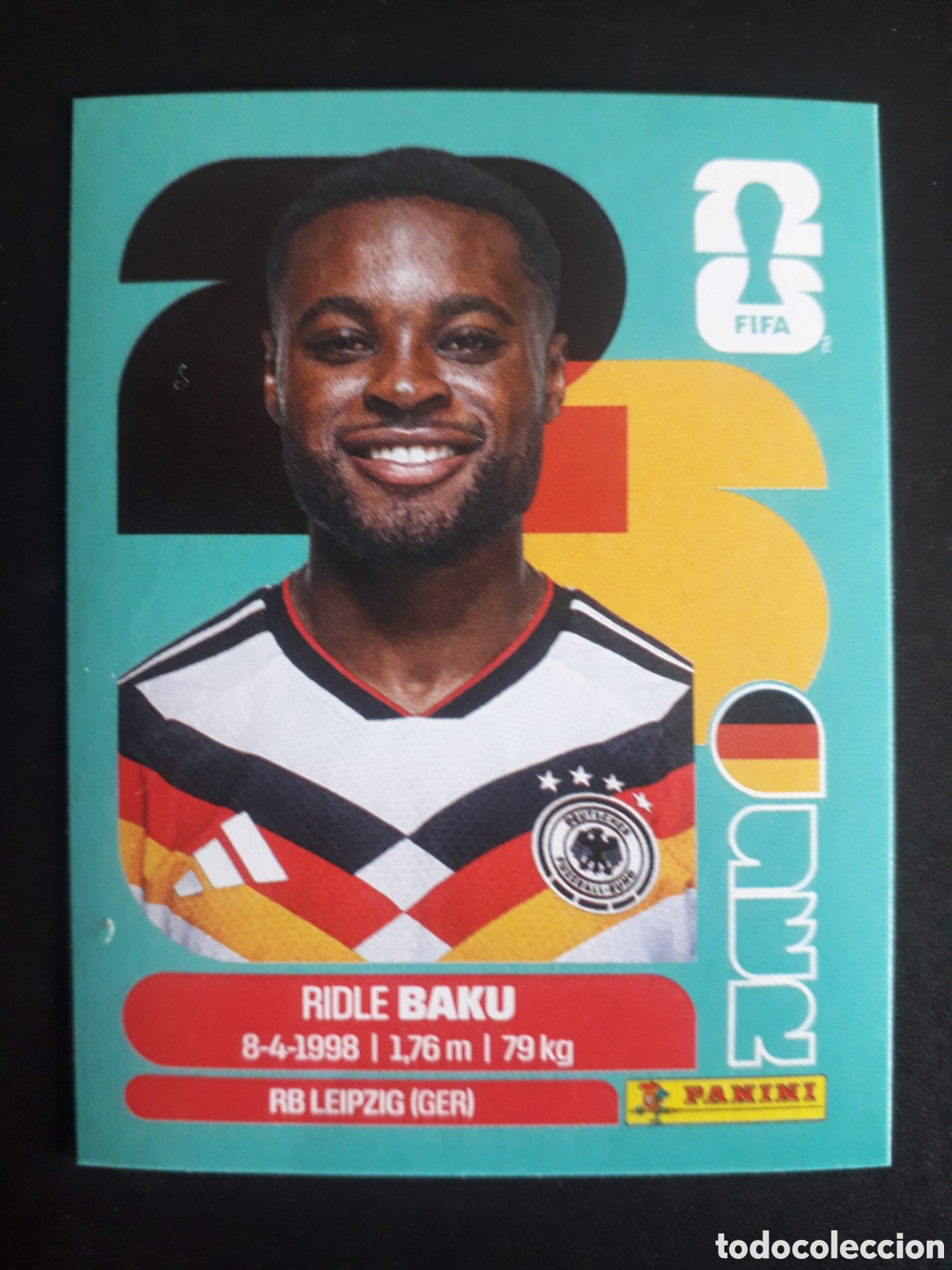 Cromos de f&uacute;tbol: BAKU ALEMANIA GER 8 MUNDIAL F&Uacute;TBOL 2026 FIFA WORLD CUP PANINI SIN PEGAR PEDIDO M&Iacute;NIMO 3&euro;