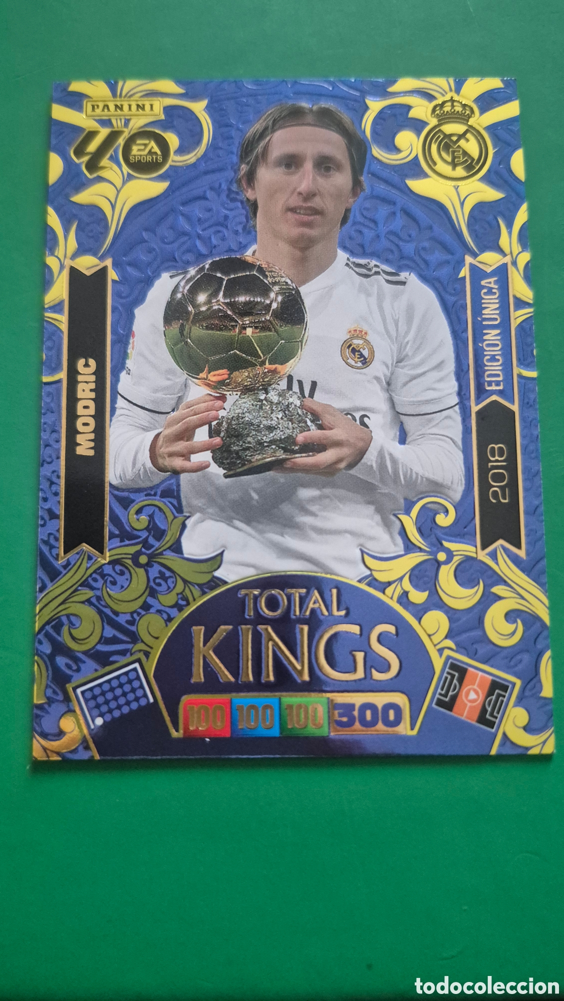 Cromos de f&uacute;tbol: Modric Adrenalyn XL 25 26 Total Kings Bal&oacute;n de Oro Dream Box Real Madrid 2018