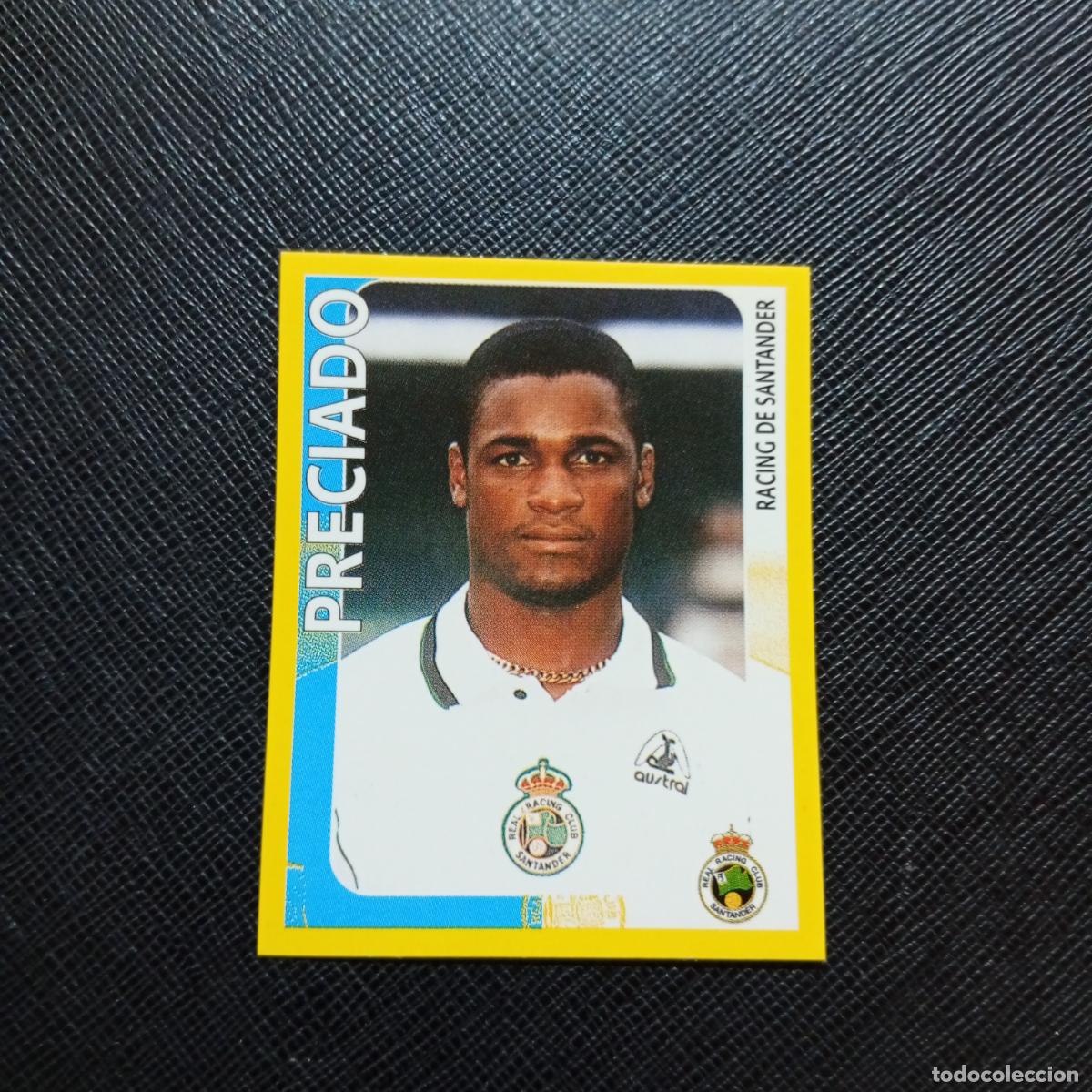 Cromos de f&uacute;tbol: 298 PRECIADO RACING PANINI SUPER CAMPEONATO 1998 1999 FUTBOL 98 99 - SIN PEGAR - A216 PG145