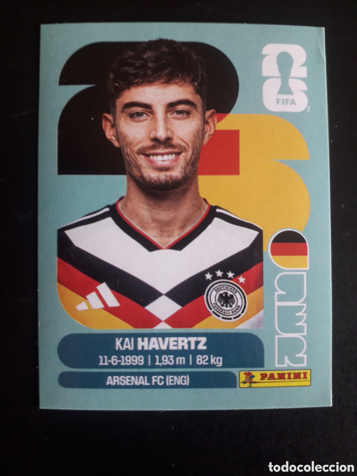 Cromos de f&uacute;tbol: HAVERTZ ALEMANIA GER 17 MUNDIAL F&Uacute;TBOL 2026 FIFA WORLD CUP PANINI SIN PEGAR PEDIDO M&Iacute;NIMO 3&euro;