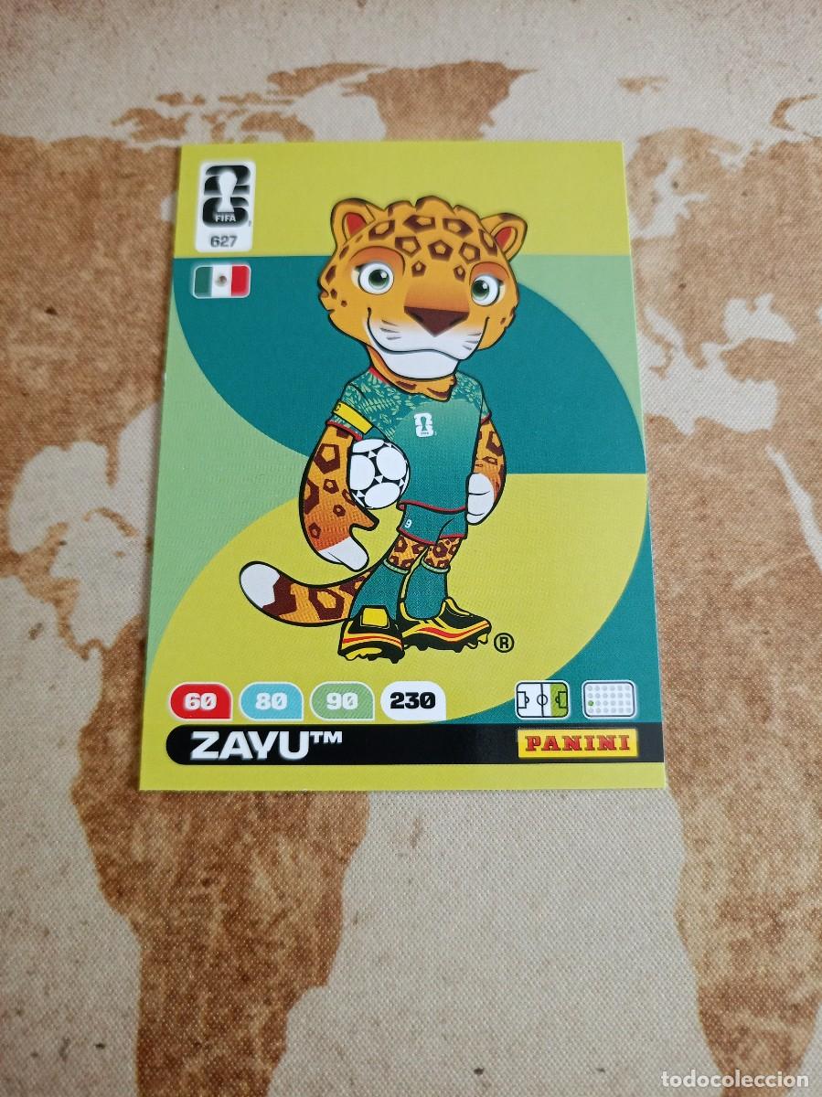Cromos de f&uacute;tbol: Mascotas 627 ZAYU Adrenalyn WORLD cup 2026