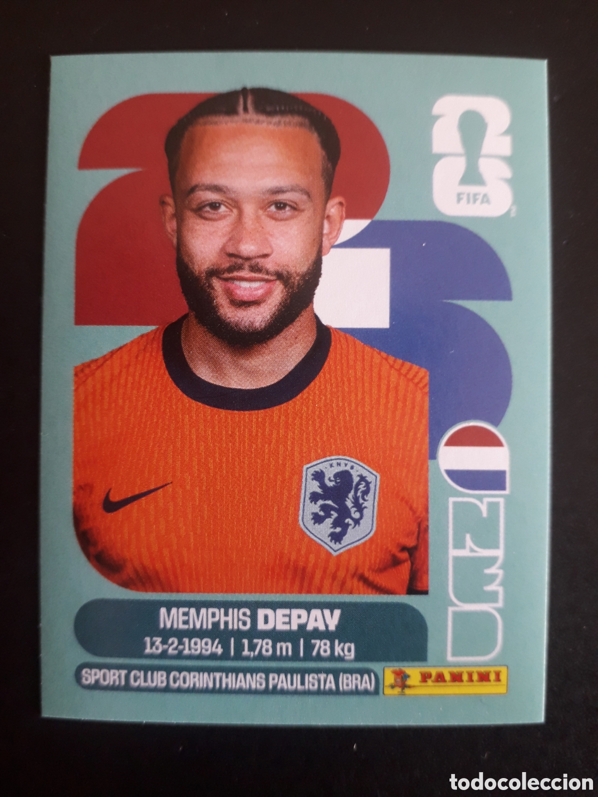Cromos de f&uacute;tbol: DEPAY HOLANDA/PA&Iacute;SES BAJOS NED 17 MUNDIAL F&Uacute;TBOL 2026 FIFA WORLD CUP PANINI SIN PEG PEDIDO M&Iacute;NIMO 3&euro;