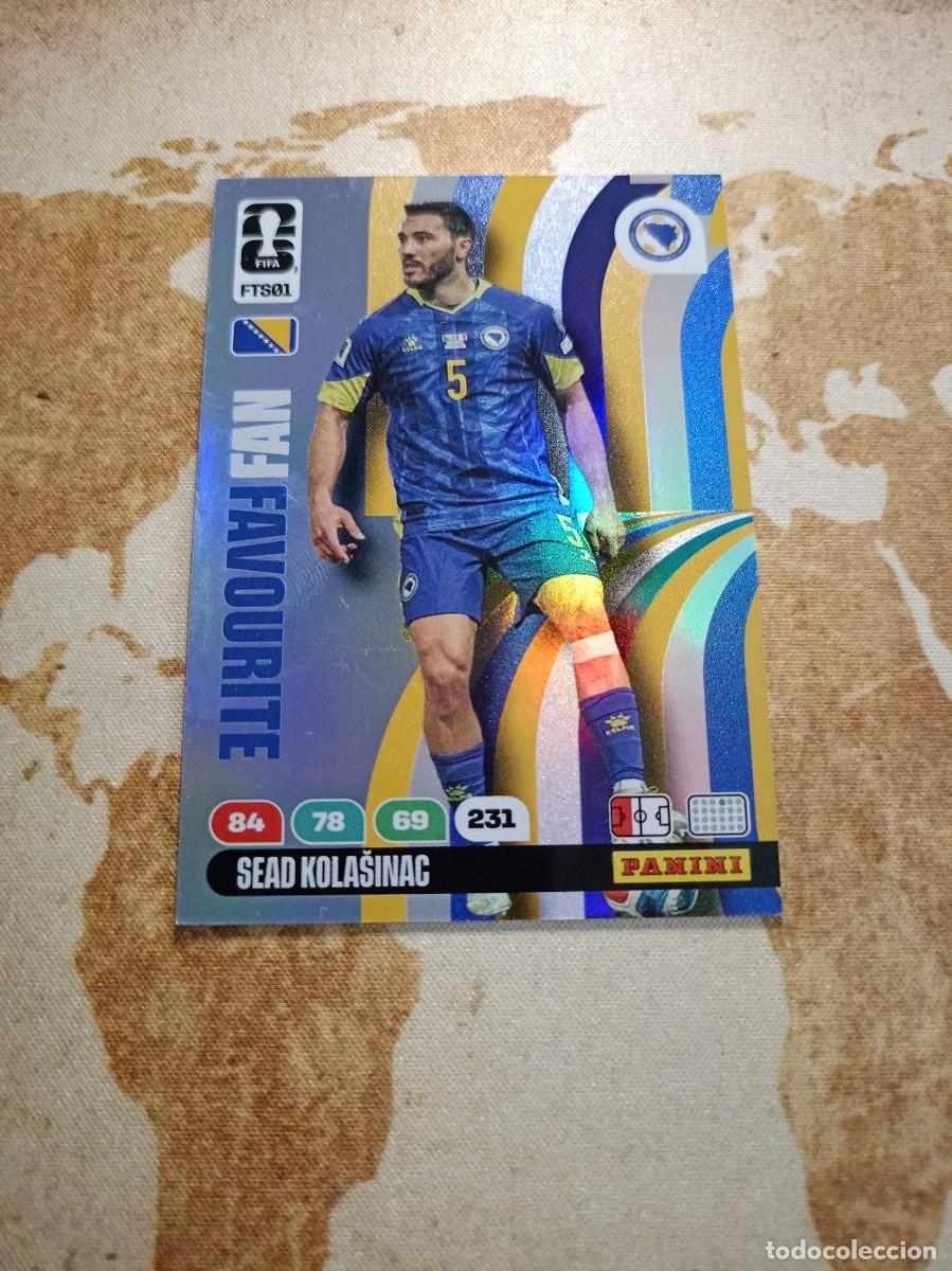 Cromos de f&uacute;tbol: FTS01 SEAD KOLASINAC Adrenalyn WORLD cup 2026