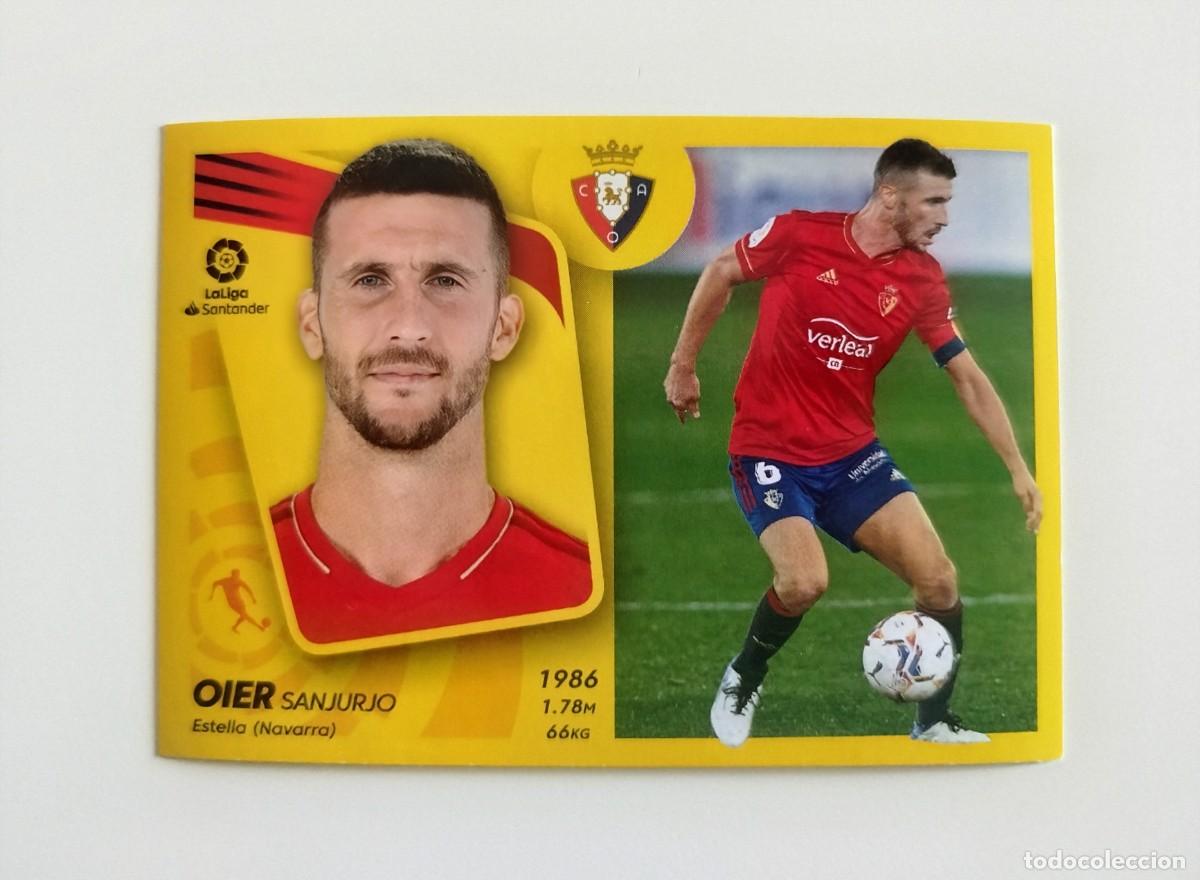 Cromos de f&uacute;tbol: Oier 12 SIN PEGAR NUNCA PEGADO CA Osasuna Liga Ediciones Este 21 22 / 2021 2022