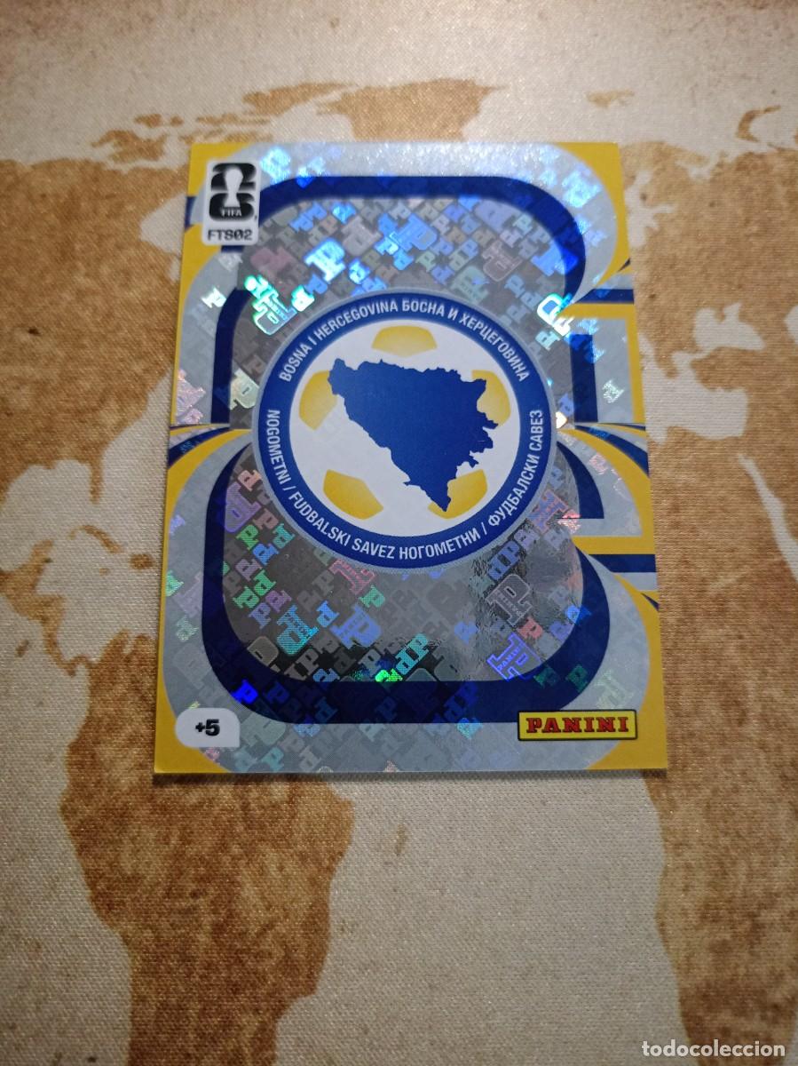 Cromos de f&uacute;tbol: FTS02 ESCUDO BOSNIA HERZEGOVINA Adrenalyn WORLD cup 2026
