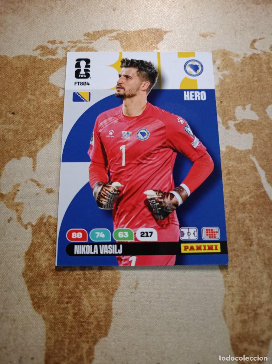 Cromos de f&uacute;tbol: FTS03 NICOLA VASILJ BOSNIA HERZEGOVINA Adrenalyn WORLD cup 2026