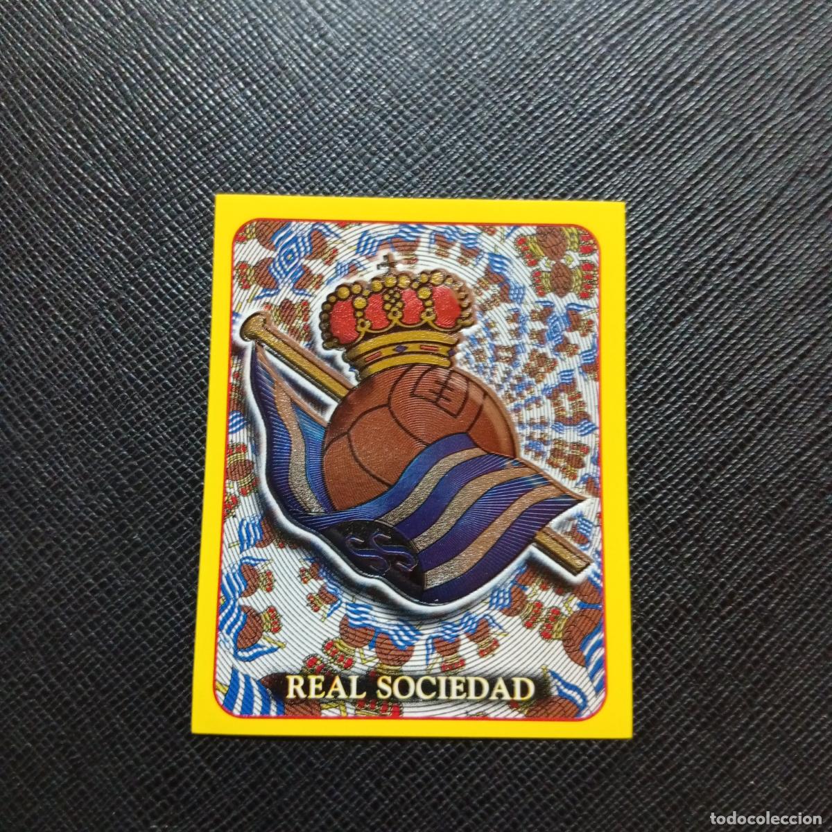 Football Stickers: 327 ESCUDO REAL SOCIEDAD PANINI SUPER CAMPEONATO 1998 1999 FUTBOL 98 99 - SIN PEGAR - A216 PG154