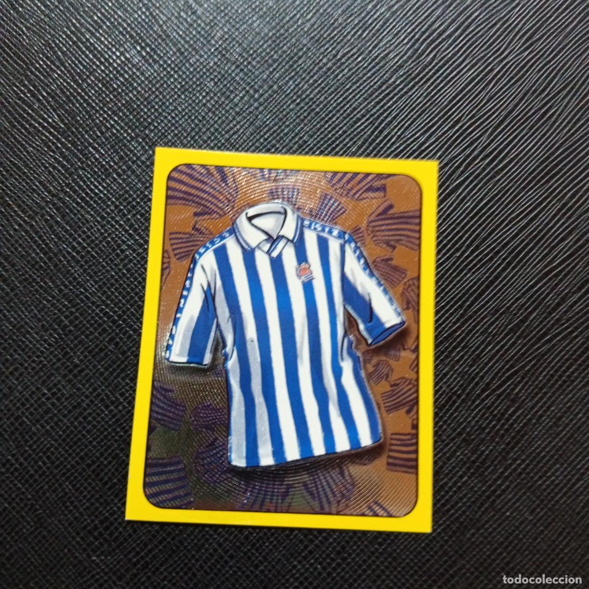Football Stickers: 328 CAMISETA REAL SOCIEDAD PANINI SUPER CAMPEONATO 1998 1999 FUTBOL 98 99 - SIN PEGAR - A216 PG154