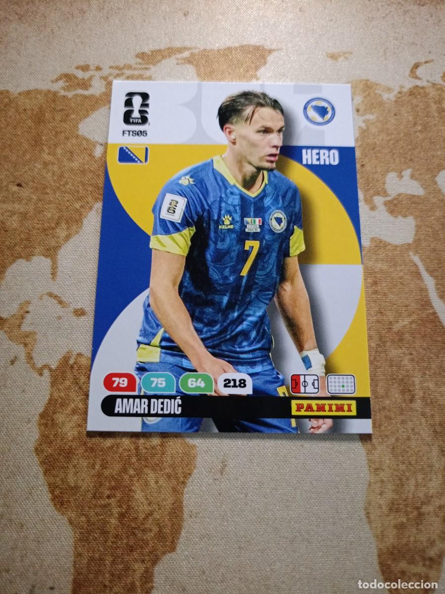 Football Stickers: FTS05 AMAR DEDIC BOSNIA HERZEGOVINA Adrenalyn WORLD cup 2026
