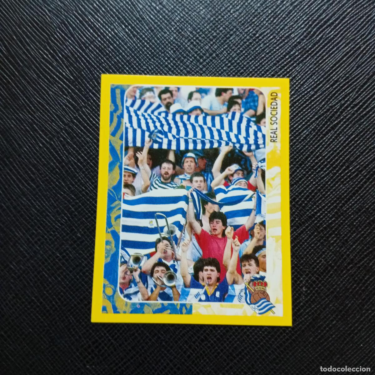 Cromos de Futebol: 331 AFICION REAL SOCIEDAD PANINI SUPER CAMPEONATO 1998 1999 FUTBOL 98 99 - SIN PEGAR - A216 PG154