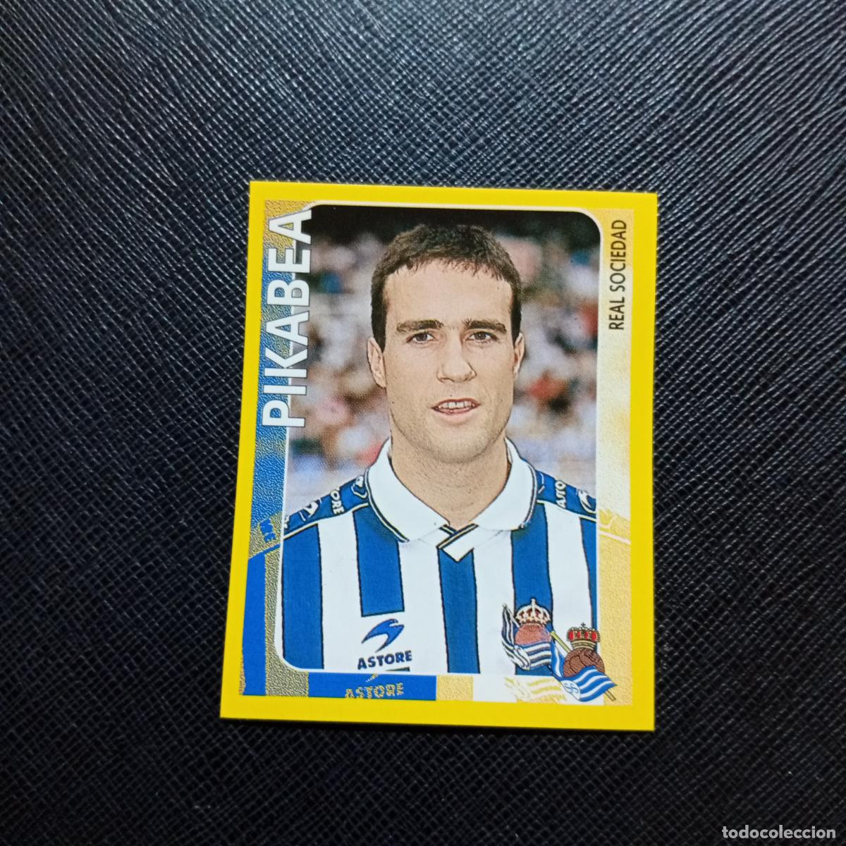 Fu&szlig;ball-Sticker: 336 PIKABEA REAL SOCIEDAD PANINI SUPER CAMPEONATO 1998 1999 FUTBOL 98 99 - SIN PEGAR - A216 PG154