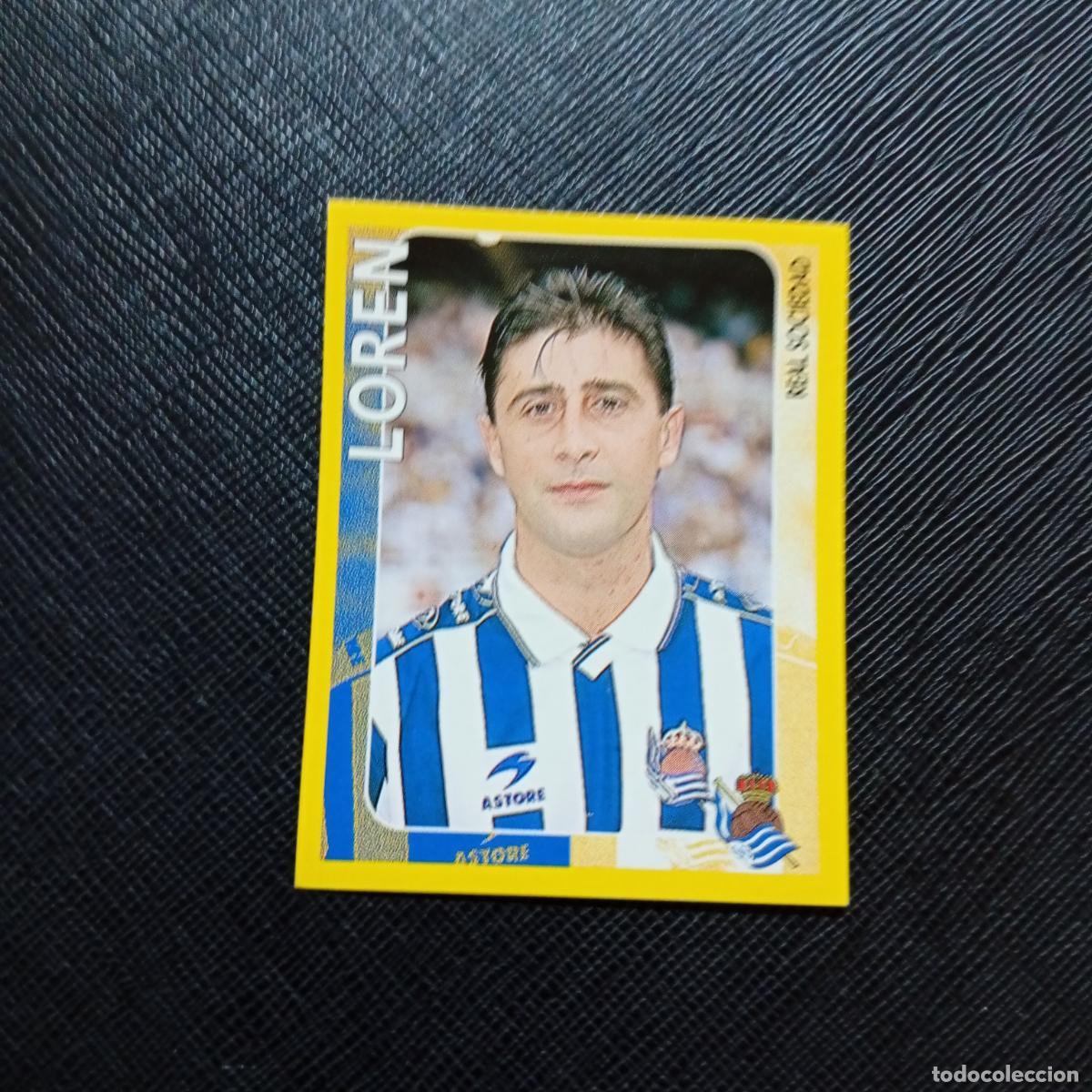 Fu&szlig;ball-Sticker: 337 LOREN REAL SOCIEDAD PANINI SUPER CAMPEONATO 1998 1999 FUTBOL 98 99 - SIN PEGAR - A216 PG154