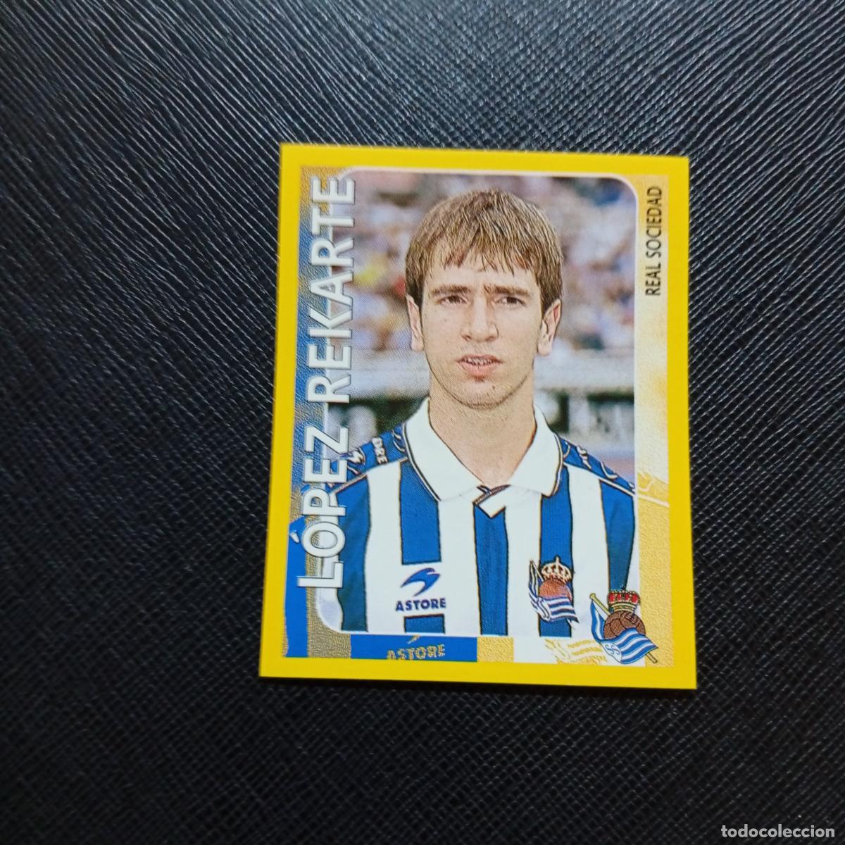 Figurine di Calcio: 339 LOPEZ REKARTE REAL SOCIEDAD PANINI SUPER CAMPEONATO 1998 1999 98 99 - SIN PEGAR - A216 PG163