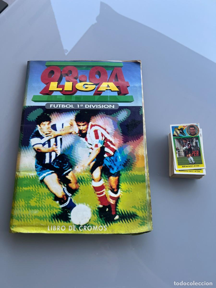 Cartes &agrave; collectionner de Football: Album LIGA 93 94 ESTE Incompleto mas LOTE cromos nuevos sin Pegar