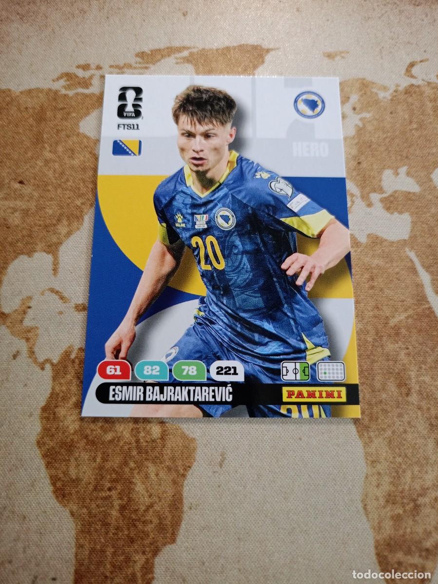 Cromos de f&uacute;tbol: FTS11 ESMIR BAJRAKTAREVIC BOSNIA HERZEGOVINA Adrenalyn WORLD cup 2026