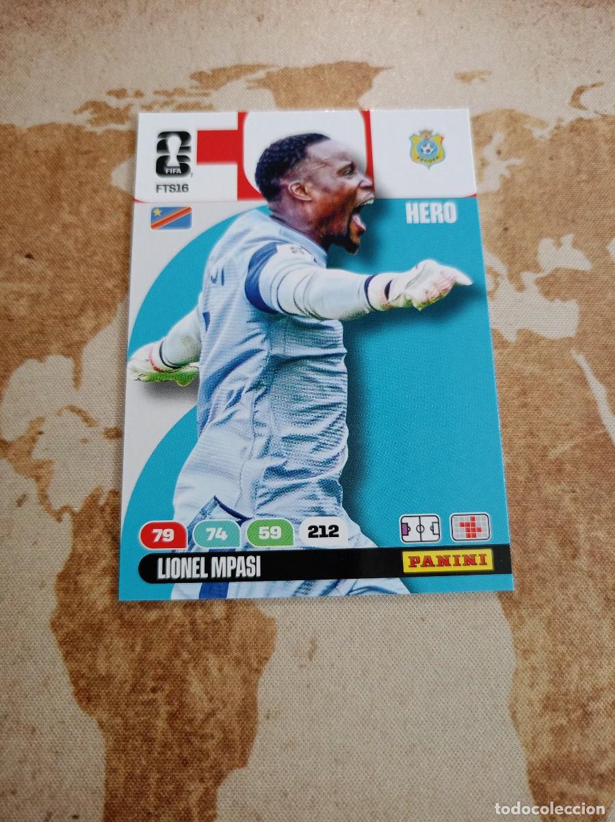 Cromos de f&uacute;tbol: FTS16 LIONEL MPASI / REP&Uacute;BLICA DEMOCR&Aacute;TICA DEL CONGO Adrenalyn WORLD cup 2026