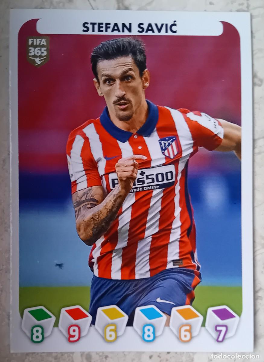 Cromos de f&uacute;tbol: Figurina Panini 2020-21 Cromo Fifa 365 2021 Stefan Savic Atletico Madrid n 135