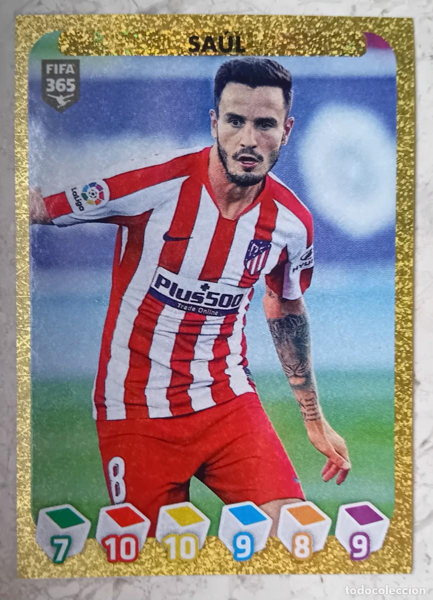 Cartes &agrave; collectionner de Football: Figurina Panini 2020-21 Cromo Fifa 365 2021 Sa&uacute;l Atletico Madrid n 136