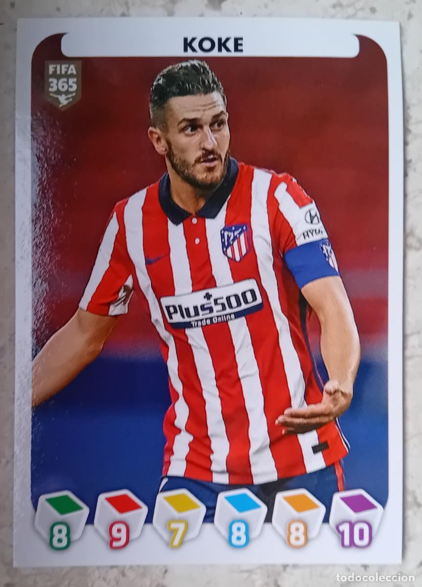 Cartes &agrave; collectionner de Football: Figurina Panini 2020-21 Cromo Fifa 365 2021 Koke Atletico Madrid n 137