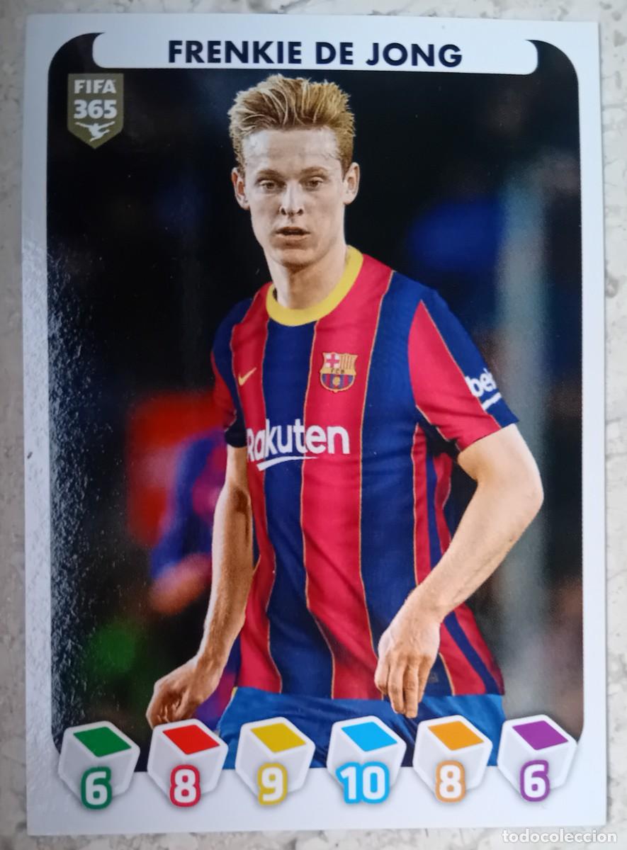 Cromos de f&uacute;tbol: Figurina Panini 2020-21 Cromo Fifa 365 2021 Frenkie De Jong Barcelona n 143