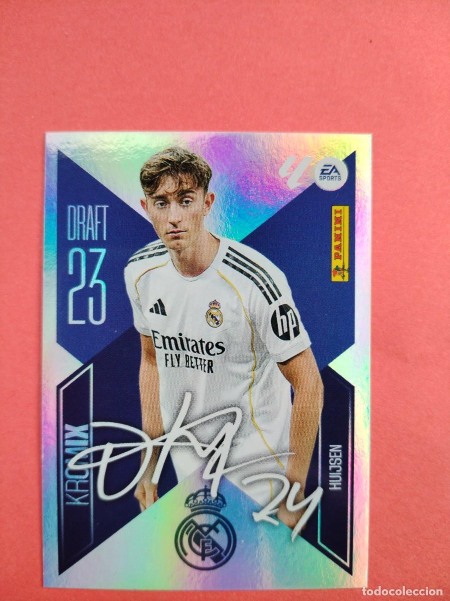 Cromos de f&uacute;tbol: ESTE 2026 2027 DRAFT 23 KROMIX N 10 HUIJSEN