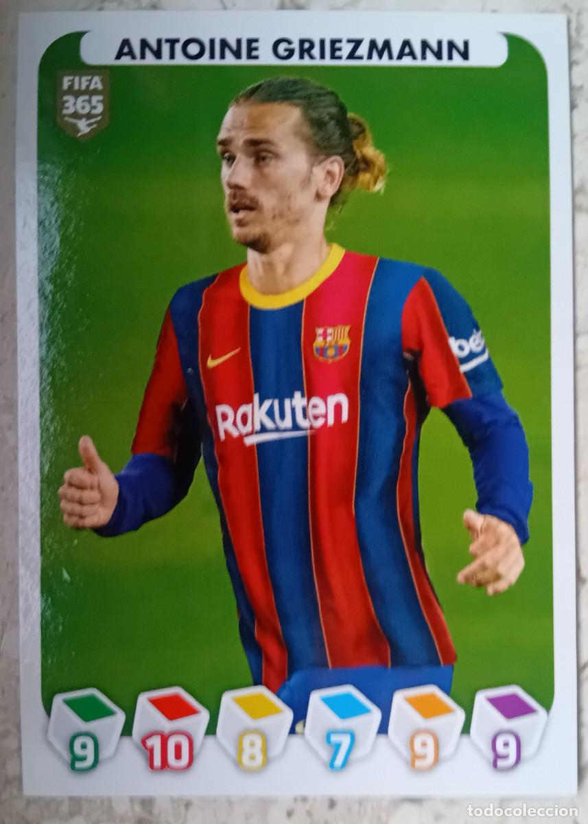 Cromos de f&uacute;tbol: Figurina Panini 2020-21 Cromo Fifa 365 2021 Antoine Griezmann Barcelona n 144