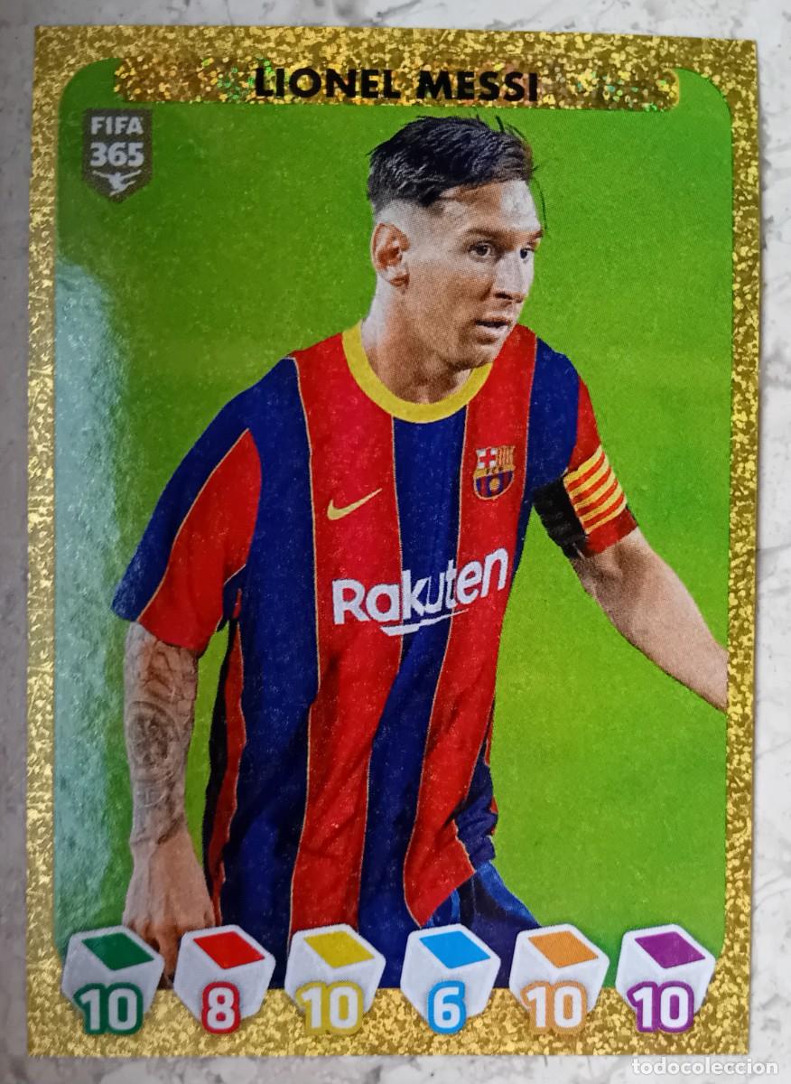 Cromos de f&uacute;tbol: Figurina Panini 2020-21 Cromo Fifa 365 2021 Lionel Messi Barcelona n 145