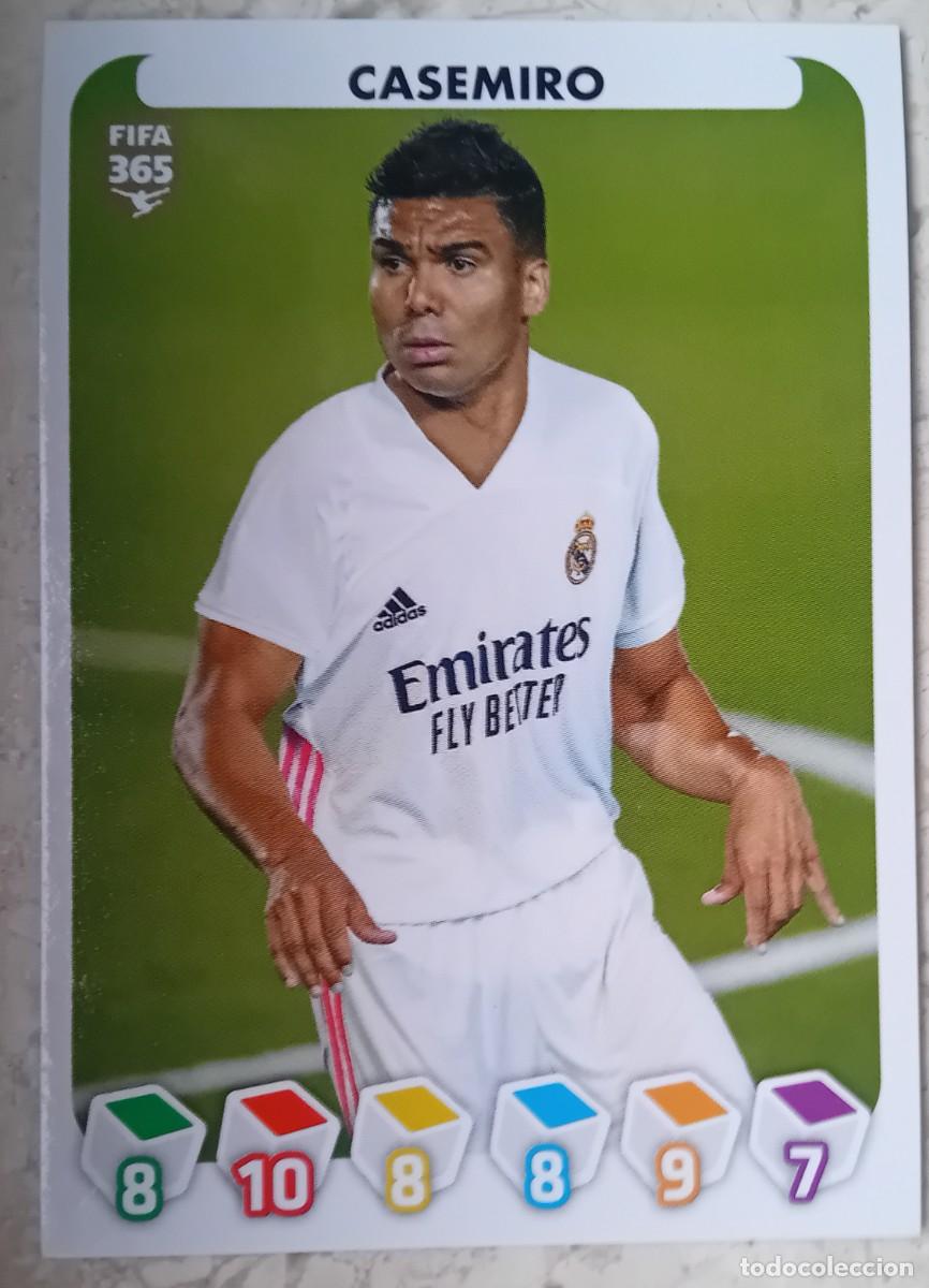 Cromos de f&uacute;tbol: Figurina Panini 2020-21 Cromo Fifa 365 2021 Casemiro Real Madrid n 148