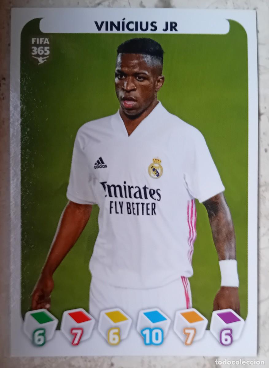 Cromos de f&uacute;tbol: Figurina Panini 2020-21 Cromo Fifa 365 2021 Vinicius Jr Real Madrid n 150