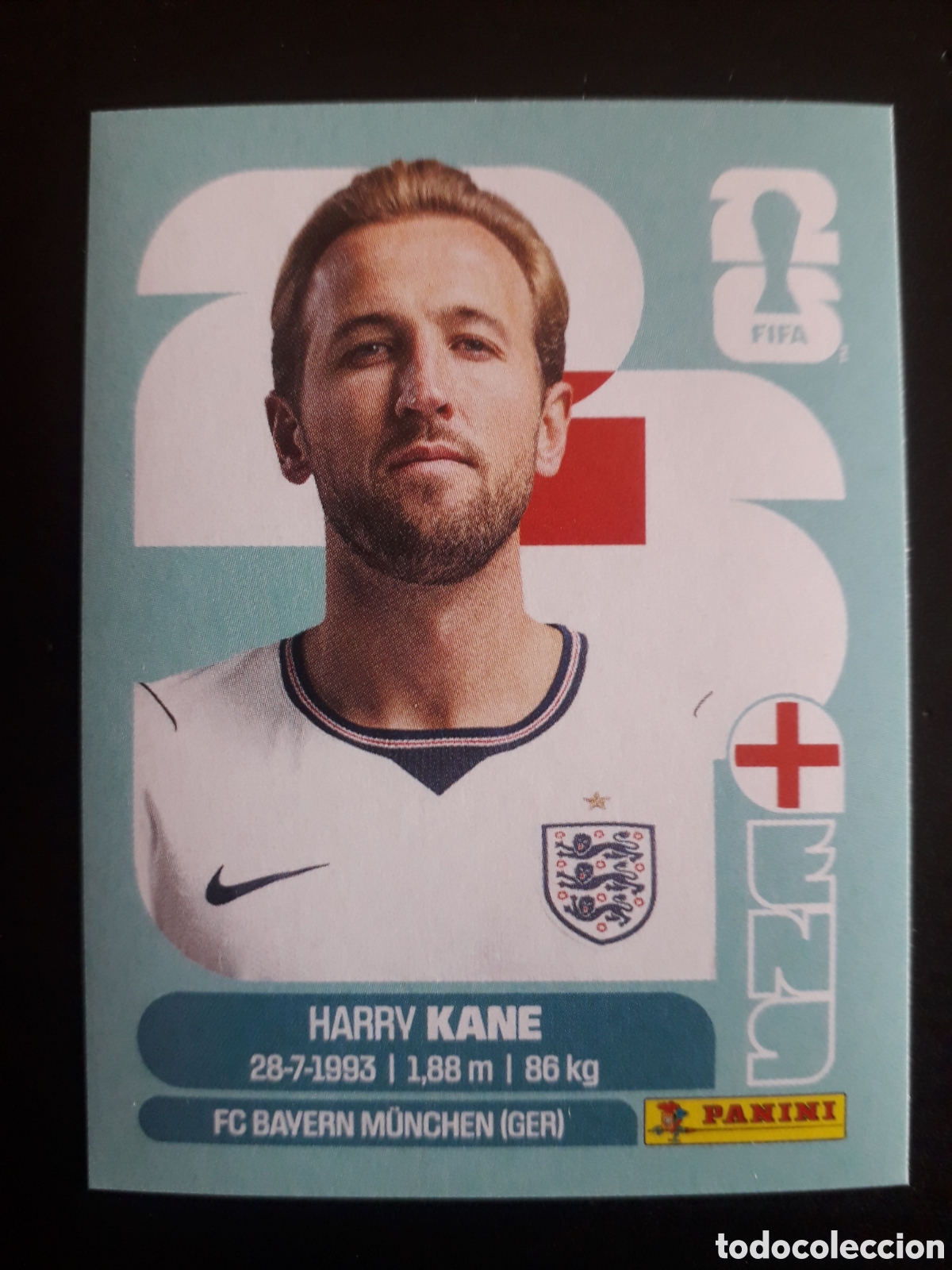 Cromos de f&uacute;tbol: KANE INGLATERRA ENG 18 MUNDIAL F&Uacute;TBOL 2026 FIFA WORLD CUP PANINI SIN PEGAR PEDIDO M&Iacute;NIMO 3&euro;