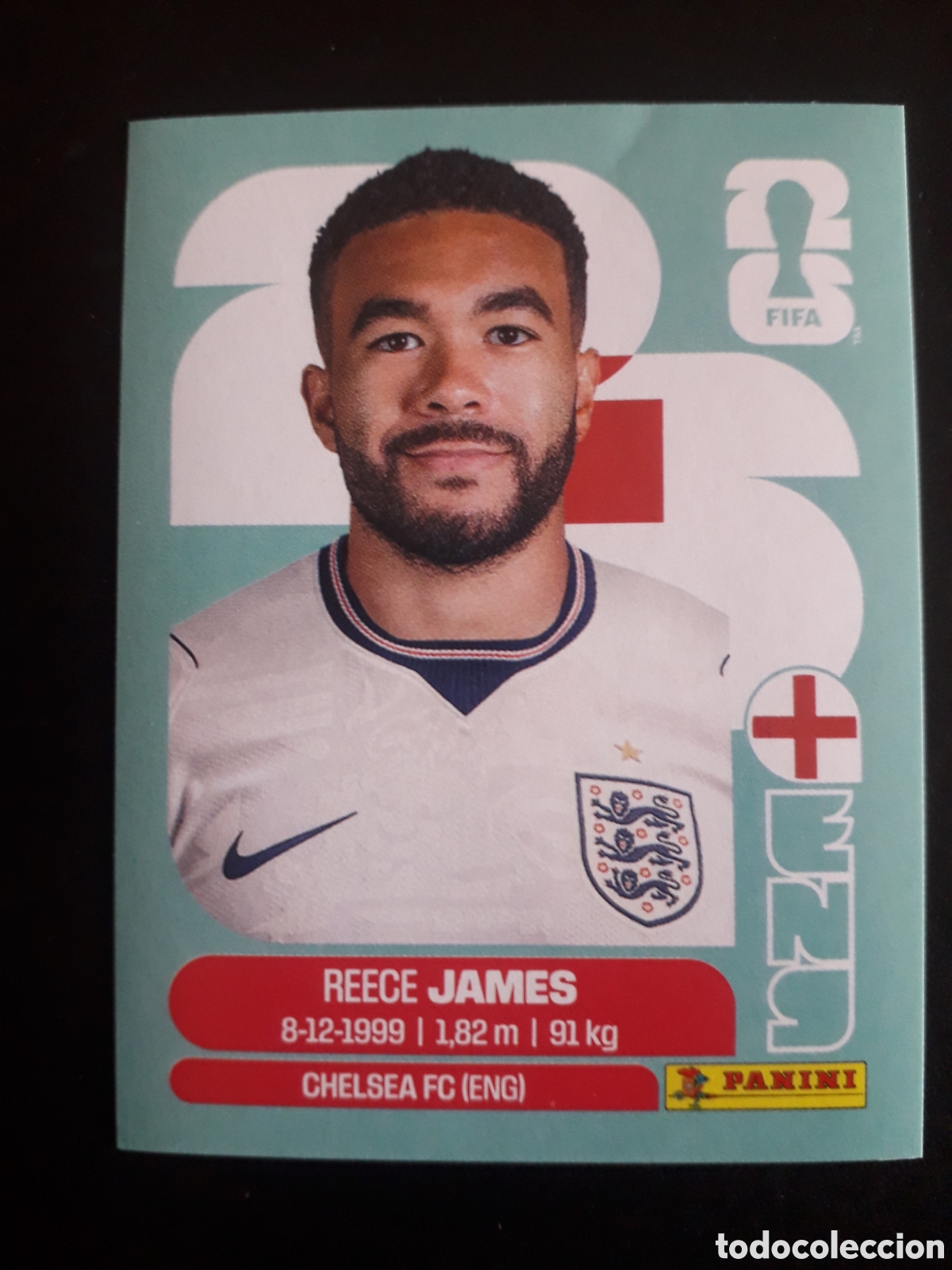 Cromos de f&uacute;tbol: JAMES INGLATERRA ENG 7 MUNDIAL F&Uacute;TBOL 2026 FIFA WORLD CUP PANINI SIN PEGAR PEDIDO M&Iacute;NIMO 3&euro;