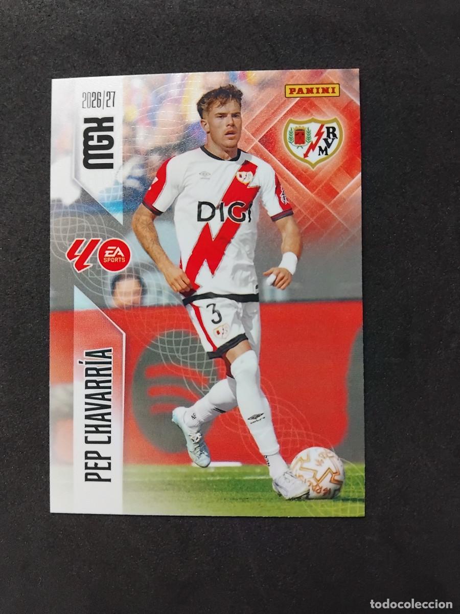 Cromos de f&uacute;tbol: PEP CHAVARR&Iacute;A 297 - RAYO VALLECANO - LALIGA PANINI MGK MEGACRACKS 2026-27 2026 2027 Mega cracks